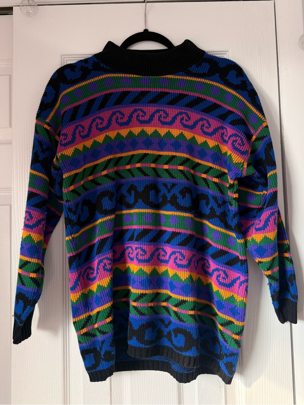 Vintage 90s Geometric Sweater